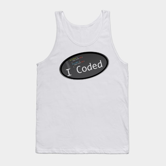 iCoded Tank Top by mikelcal